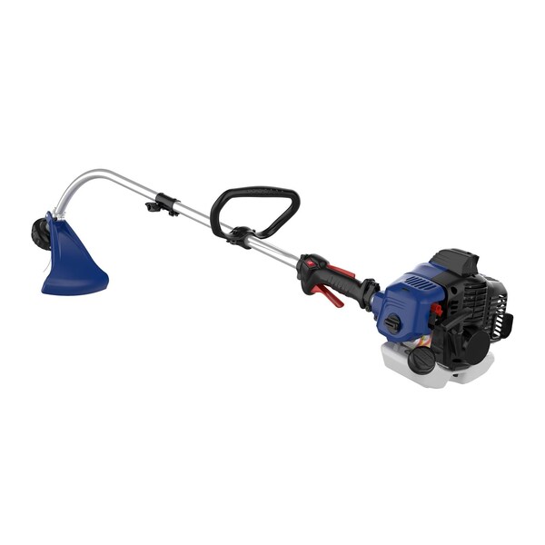 Wild Badger Power Badger 15 in. 25 cc Full Crank Curved Shaft Gas Grass Trimmer WB25GTE Zoro